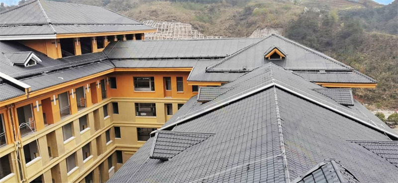 拉萨树脂瓦：解决屋面漏水的理想选择